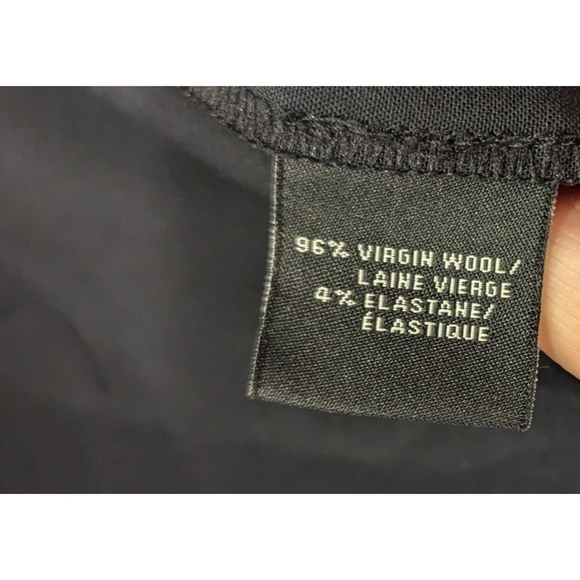 Lafayette 148 New York Contemporary Stretch Menswear Navy Pants Size 8 - Picture 7 of 9